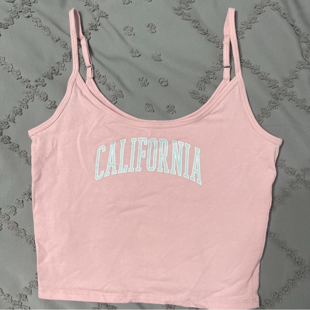 Hollister Pink California Crop Top